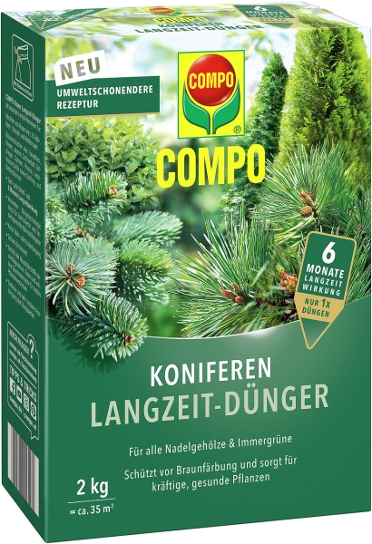 COMPO Koniferen Langzeit-Dünger 2 kg